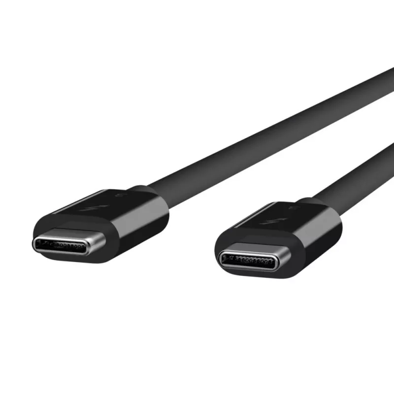 USB-C auf USB-C Kabel Belkin F2CD084bt0.8MBK 0,8 m 40 Gbit/s Schwarz