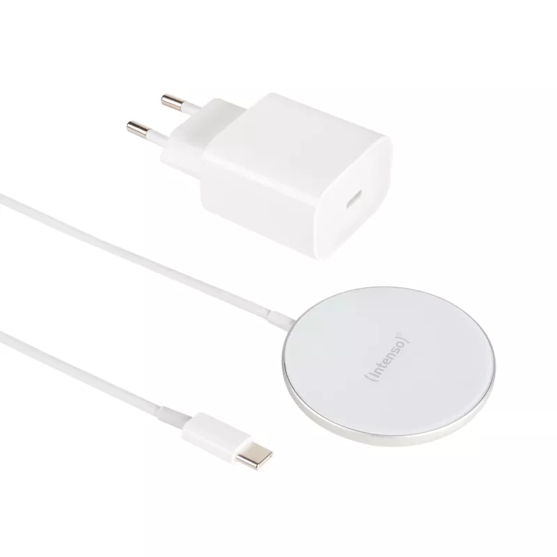 Smartphone Intenso MW1 Kabelloses Schnellladegerät USB Innenbereich 12V