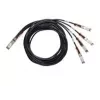 InfiniBand/Glasfaserkabel Cisco QSFP-4SFP25G-CU3M 3 m 4xSFP25G Schwarz