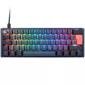 Ducky One 3 Mini Tastatur Gaming USB Blau