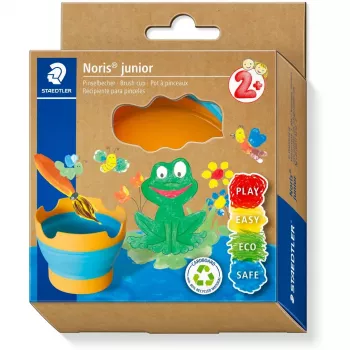 Wasserbecher Staedtler Noris junior BK 8767 40 BK für Aquarellmalerei, schwarz