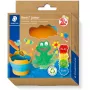 Wasserbecher Staedtler Noris junior BK 8767 40 BK für Aquarellmalerei, schwarz