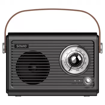 Tragbares Radio Savio RS-01 Analog Schwarz