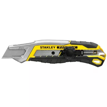 Cuttermesser Stanley FMHT10592-0 Schwarz Edelstahl Gelb 18 mm Breite 165 mm Länge