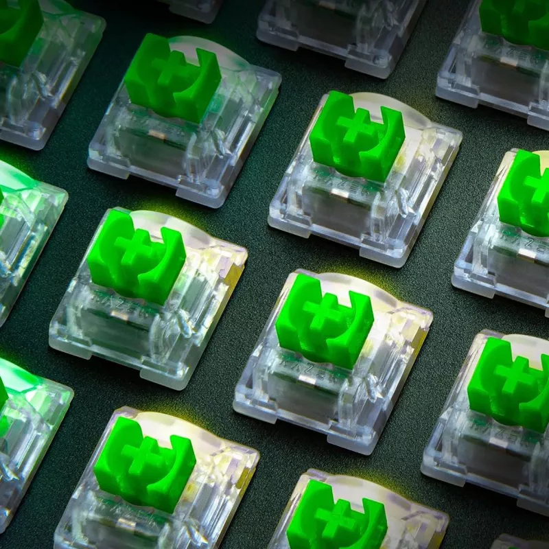 Key Switch Razer RC21-02040200-R3M1 Grün Transparent 36 Stück