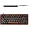 Sharkoon 100068100 Tastatur Office USB QWERTZ Deutsch Holz 61 Tasten RGB LED