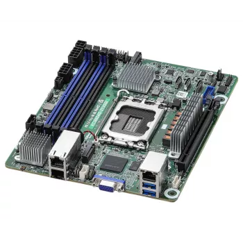 ASRock EC266D4ID-2T/X550 Motherboard Intel C266 LGA 1700 Mini-ITX