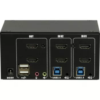 KVM-Switch Inter-Tech IPC AS-22HUS 2 Ports USB