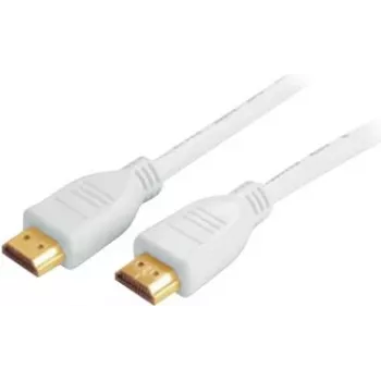 shiverpeaks BASIC-S HDMI-Kabel, A-Stecker - A-Stecker, 1,5 m, vergoldete Kontakte, für Full-HD-Qualität (4096 x 2160) (BS77471-W)