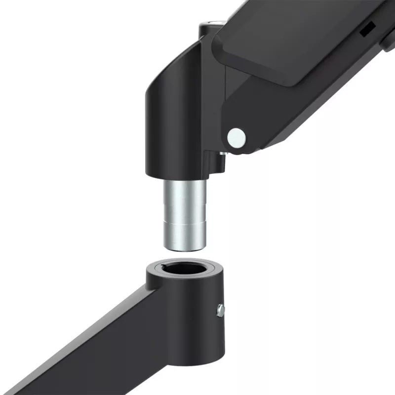 Maclean Monitorhalterung, Gasfeder, 17-32, 2-10kg, schwarz, MC-133