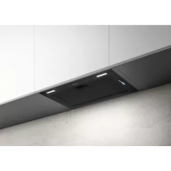 Einbau-Dunstabzugshaube Elica FOLD-BLK-60, Edelstahl-/Aktivkohlefilter, 514×251×283 mm, 580 m³/h