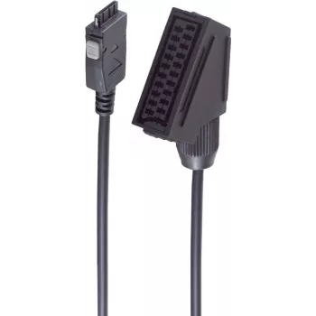shiverpeaks BS77393 Kabeladapter Samsung Scart Schwarz (BS77393)