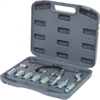 Fettpresse-Adapter-Set KS TOOLS 980.1100 — 7 Stück, Armaturen für Schmieranwendungen