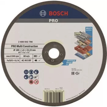 Trennscheibe Bosch Rapido Multi Cont. ACS 46 V BF 180 mm (Modell 2608602766)