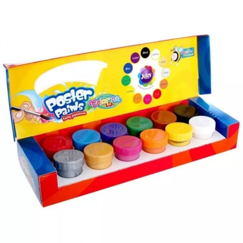 Colorino Kids Plakatfarben 12 Farben 20 ml