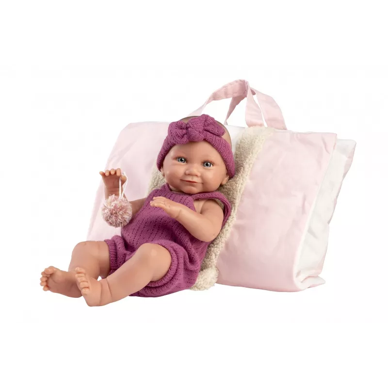 Puppe Llorens 40 cm Weichkörper-Babypuppe mit realistischen Merkmalen zum Spielen und Sammeln