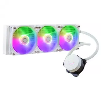 Flüssigkeitskühlsatz Cooler Master MasterLiquid 360L Core ARGB Weiß 12 cm Lüfter