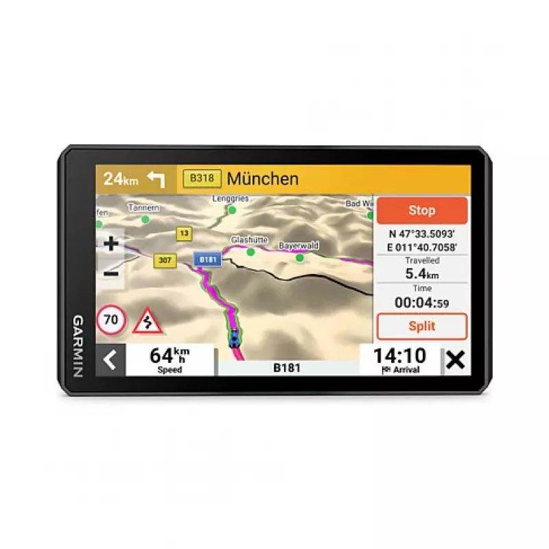 Handheld-GPS-Navigator GARMIN ZUMO XT2 6-Zoll-Touchscreen, 32 GB intern, MicroSD-Unterstützung, IPX7, Bluetooth/Wi‑Fi