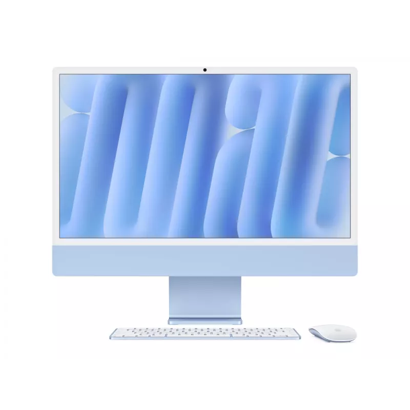 iMac 24 Zoll: M4 10/10, 16 GB, 512 GB SSD – Blau