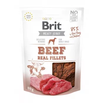 BRIT Meaty Jerky Beef Fillets - Hundesnack - 200 g