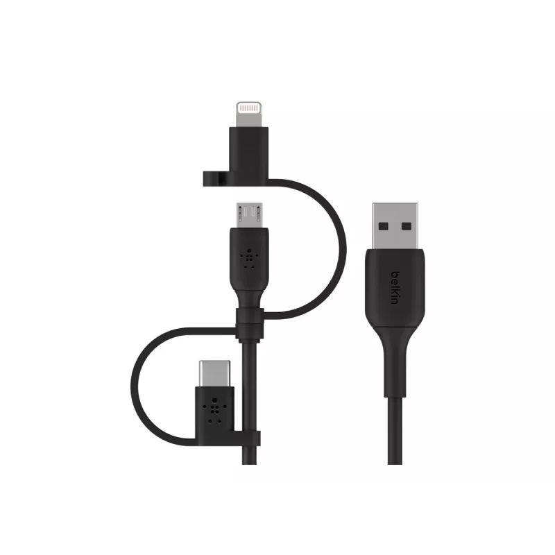 Belkin Universalkabel Lightning/Micro/USB-C
