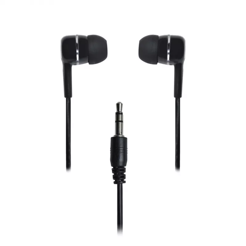 Kabelgebundene In-Ear-Kopfhörer VAKOSS LT-437EX, binaural, 3,5 mm, 1 m Kabel, 32 Ω, 20–20000 Hz, geschlossen, schwarz