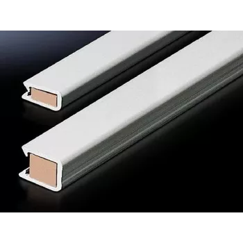 Rackabdeckung Rittal SV 9350.010 — PVC, grau, Tiefe 1000 mm, 4er-Pack