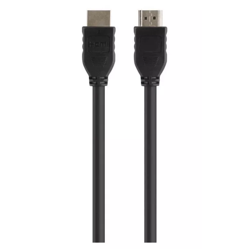 Belkin Standard - HDMI-Kabel - HDMI (M) auf HDMI (M) - 3 m - Doppelisolierung - Schwarz - 4K-Unterstützung