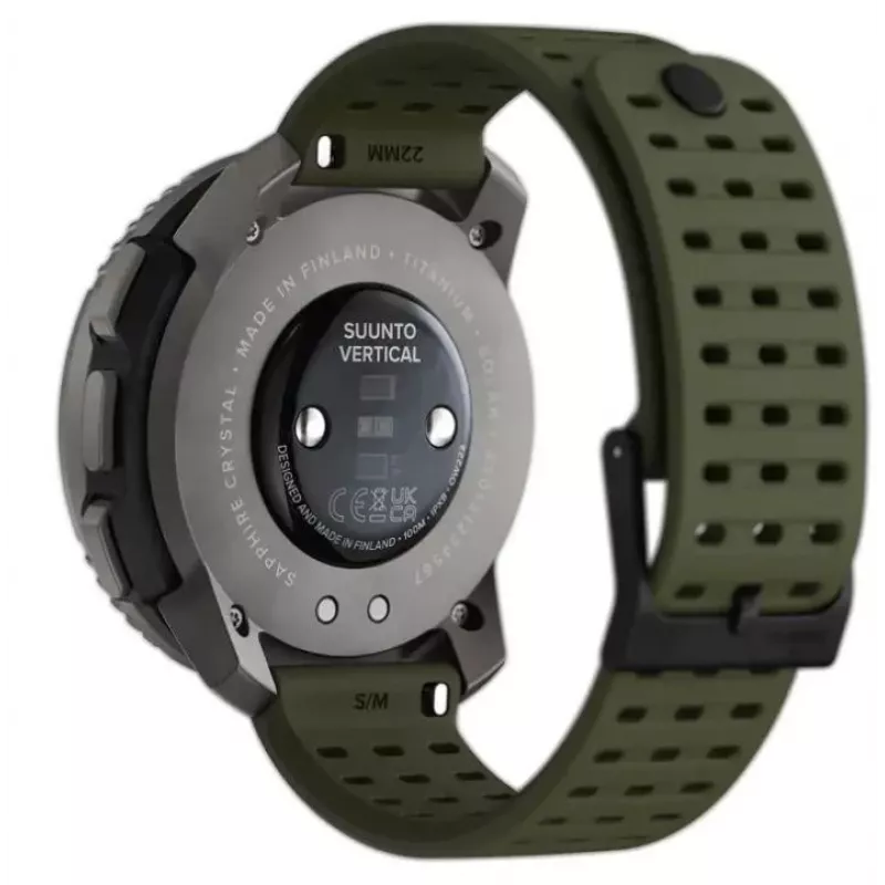 Suunto Vertical 3,56 cm (1,4) Punktmatrix 49 mm 280 x 280 Pixel Touchscreen Schwarz GPS (Satellit)