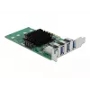 DeLOCK PCI Express x4 Karte auf 4 x extern USB 3.0 Quad Channel - Low Profile Formfaktor