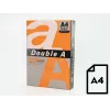 Farbiges Papier Double A, 80g, A4, 500 Blatt, Safran