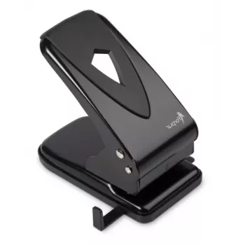 Forpus Locher, schwarz, bis zu 70 Blatt, Metall 1101-025