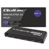 Qoltec 51798 Aktiver HDMI-Splitter 4 x HDMI 4K x 2K | 3.4Gb/s