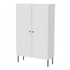 Vitrine cama meble PALAZZO BIS 1000×390×1660 mm weiß matt