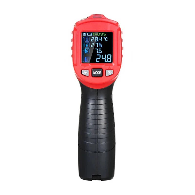 Digitales Laser-Pyrometer Habotest HT651D — kontaktloses Infrarot-Temperaturmessgerät