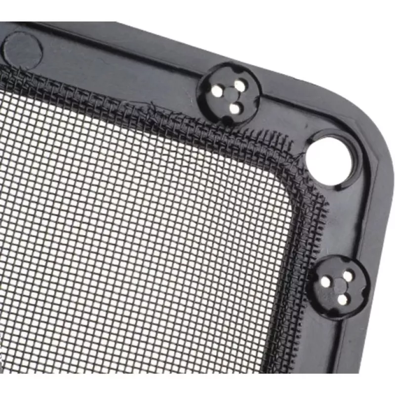 SilverStone FF141B 140 mm Staubfilter mit Lüftergitter, Schwarz