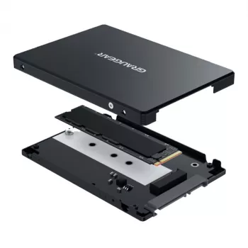 Montagekit GRAUGEAR G-CV-M2T25 Schwarz Aluminium