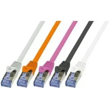 Netzwerkkabel LogiLink 1,5 m Cat7 RJ-45 S/FTP Schwarz