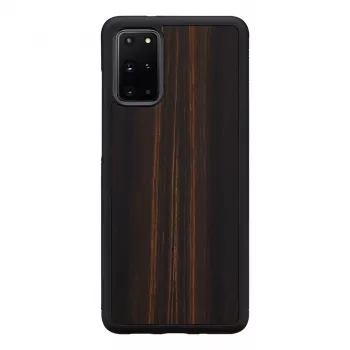 Schutzhülle für Samsung Galaxy S20+ — Mann und Holz — Ebenholz Schwarz