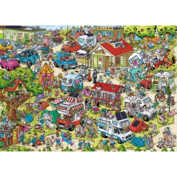 The Campsite, Puzzle 1000 Teile