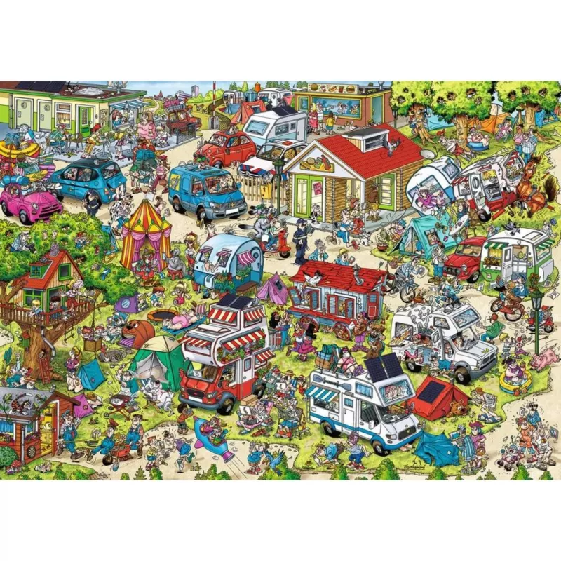 The Campsite, Puzzle 1000 Teile