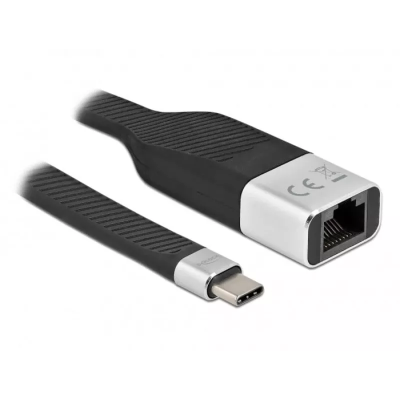 FPC Flachbandkabel DeLOCK 86936 USB Type-C auf Gigabit LAN 15 cm