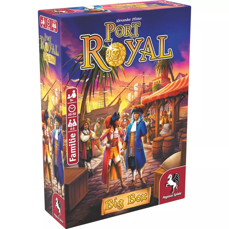 Pegasus Spiele Port Royal Big Box Brettspiel