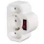 Hama 00108846 Netzsteckeradapter Typ F Universal Weiß