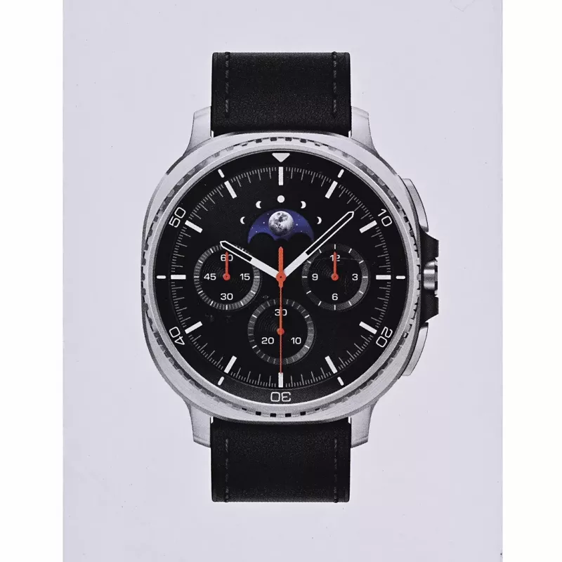 Samsung Galaxy Watch 8 Classic 3,3 cm (1,3) AMOLED 46 mm Digital 438 x 438 Pixel Touchscreen 4G Silber Wi-Fi GPS (Satellit)