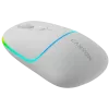 Canyon MW-22 CNS-CMSW22SW Maus – 2-in-1 Bluetooth/2,4 GHz – optisch – 800/1200/1600 DPI – 4 Tasten – RGB-Beleuchtung – wiederaufladbar – Schneeweiß