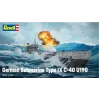 Model plastikowy German Submarine T.IX C/40 1/144