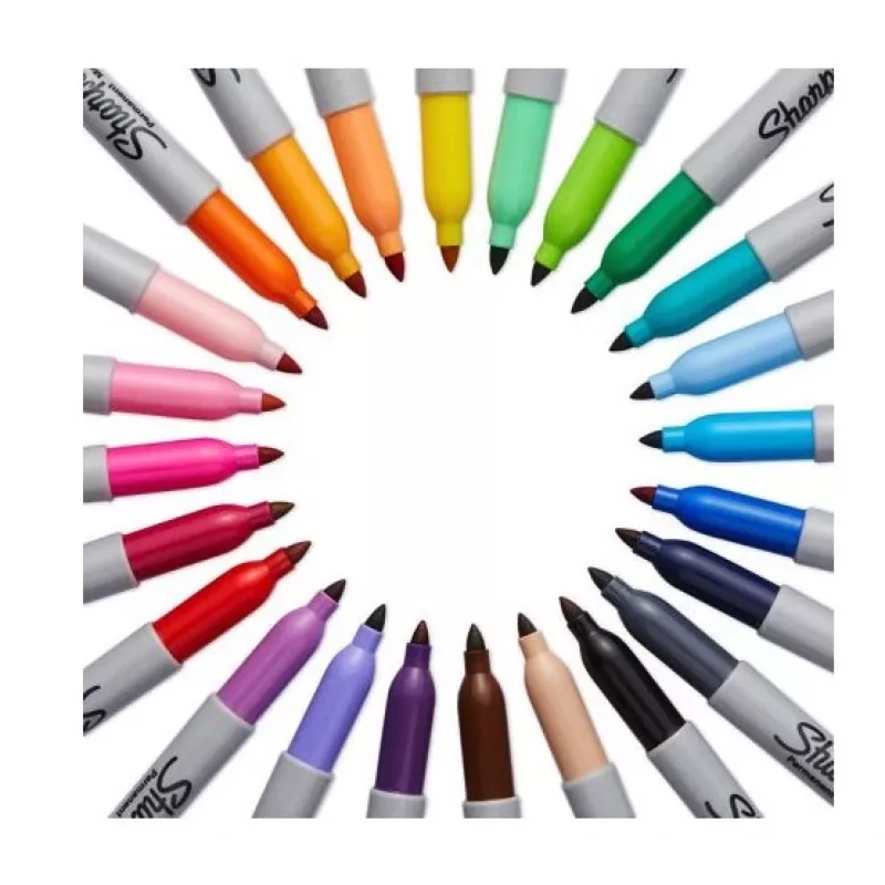 Sharpie Feinmarker 18 Stück Feinspitze Mehrfarbig