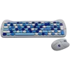 Kabelloses Tastatur- und Maus-Set CANYON HSET-W6 Kitty Edition AAA AA Blau