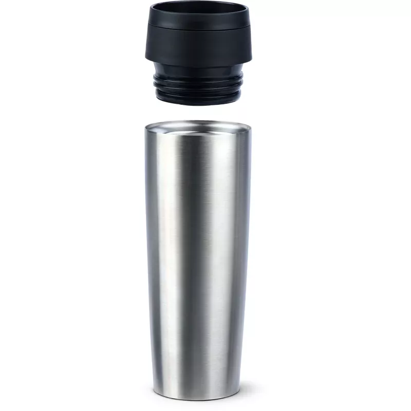 Reisebecher EMSA Classic Grande Edelstahl, 0,5 l, auslaufsicherer Thermobecher